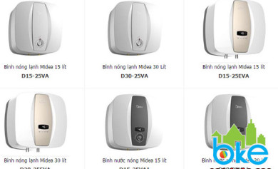 Sửa bình nóng lạnh Midea tại Hải Dương chuyên nghiệp