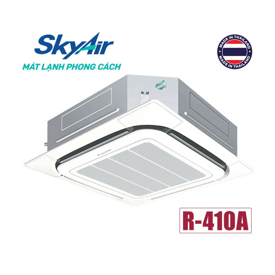 Điều Hòa Âm Trần Cassette Daikin 1 Chiều 13.000BTU (FCNQ13MV1/RNQ13MV1) Điều Khiển Dây (BRC2E61+BYCP125K-W18)