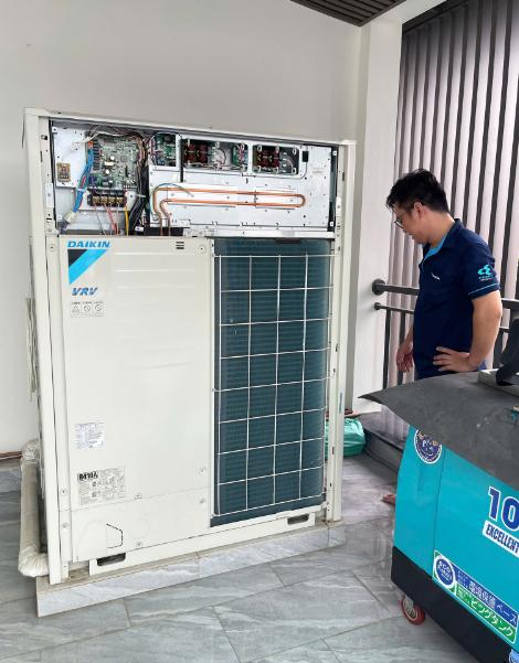 Sửa điều hòa trung tâm VRV Daikin tại Hải Dương