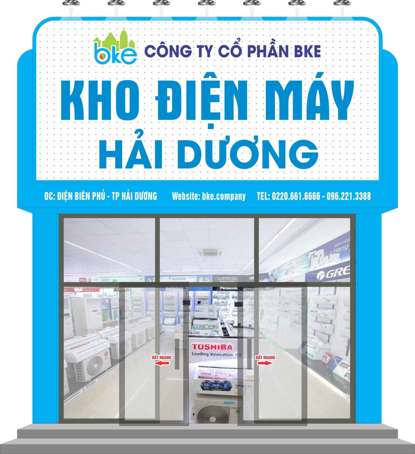 Kho điện máy Hải Dương